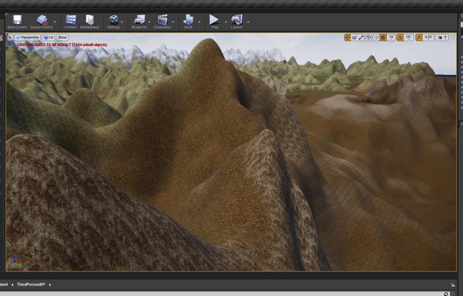 Unreal Engine rebuild screenshot 2